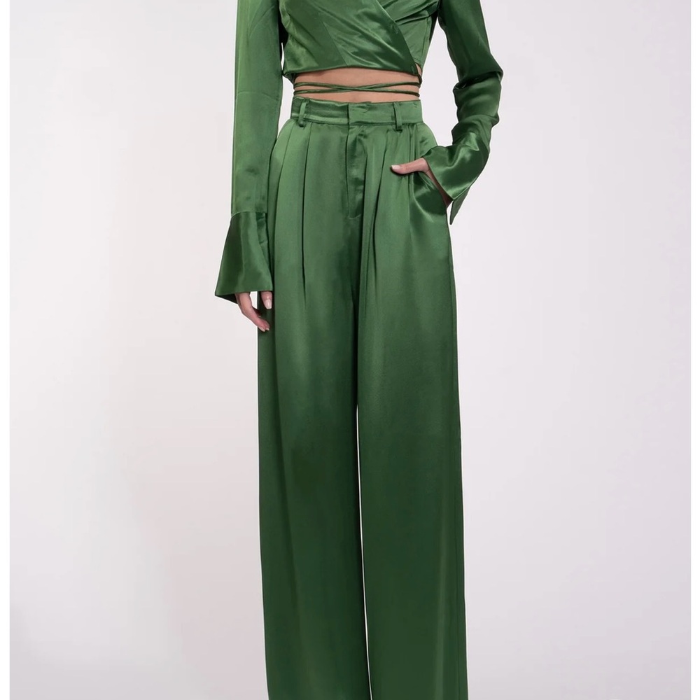 NONCHALANT Paris Pant - Green
